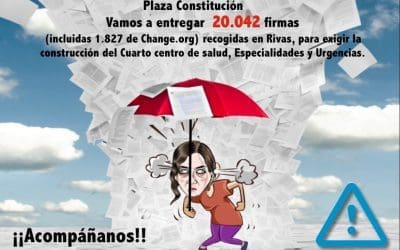 Rivas Vaciamadrid se moviliza por la Sanidad Pública